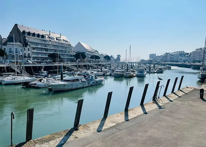 Vue Port De Plaisance : Le Voilier Apartment La Baule-Escoublac